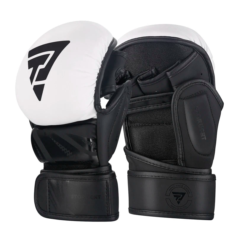 Professional MMA Boxing Gloves PU Leather MMA Fighting Martial Arts Boxing Gloves Karate Muay Thai Training Gloves Men's