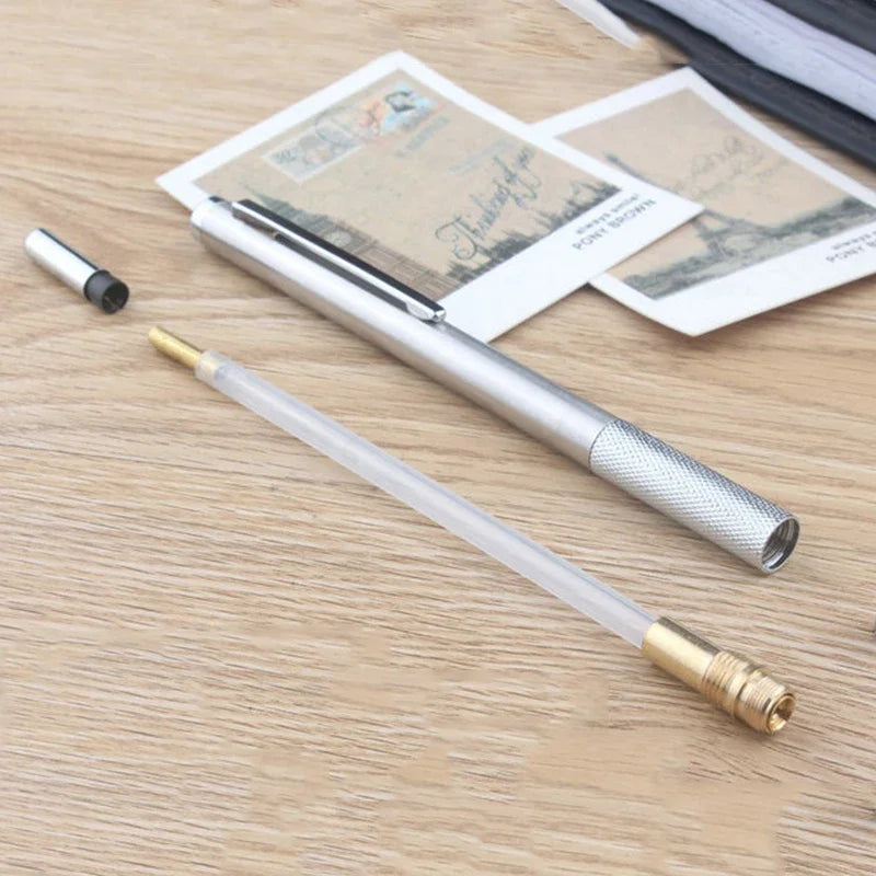 0.3 0.5 0.7 0.9 1.3 2.0mm Mechanical Pencil Set Full Metal Art Drawing Painting Automatic Pencil with Leads Office School Supply