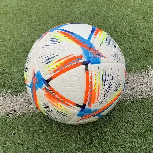 High Quality Soccer Balls Official Size 5 PU Material Seamless Goal Team Outdoor Match Game Football Training Ballon De Foot